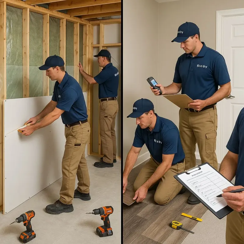Repairs and Reconstruction process in Hawkins County, TN