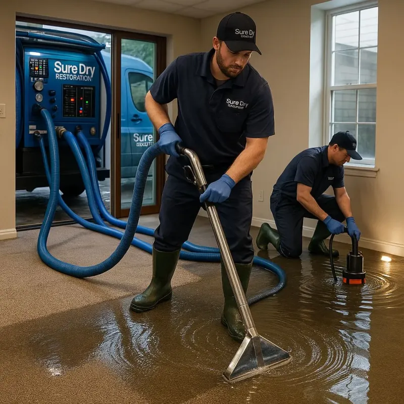 Water Extraction and Removal process in Hawkins County, TN